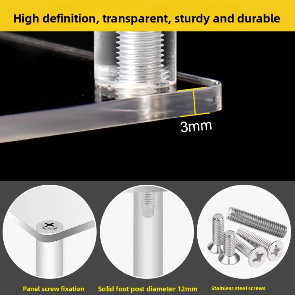 Three Tier Display Stand For Blind Box Collectible Organizing