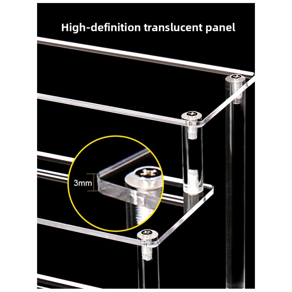 Three Tier Display Stand For Blind Box Collectible Organizing