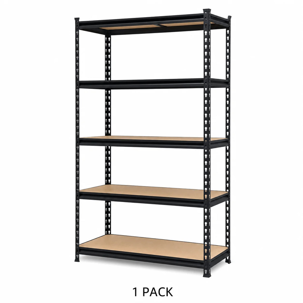 Heavy Duty Five Tier Metal Shelving Storage Rack Organizer