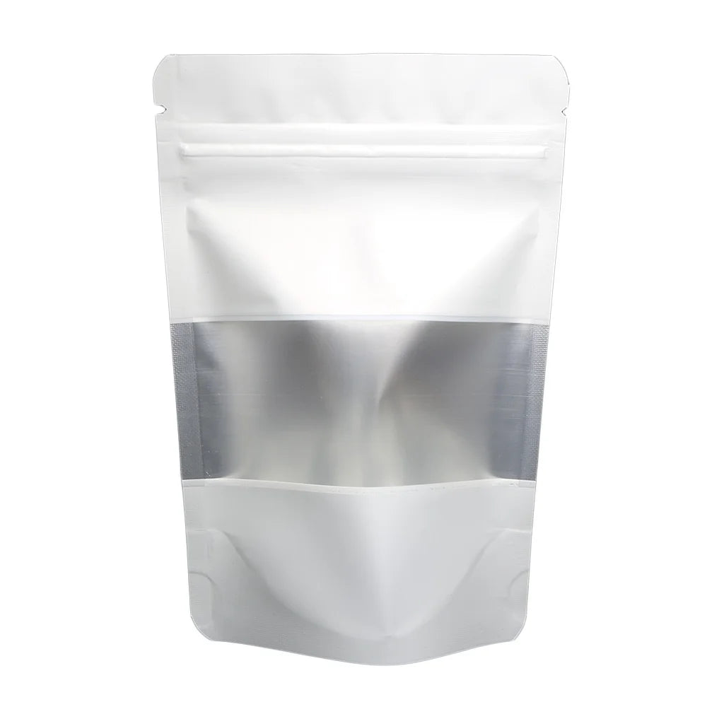 VoluPack Stand Up Reclosable Food Storage Pouches With Clear Window