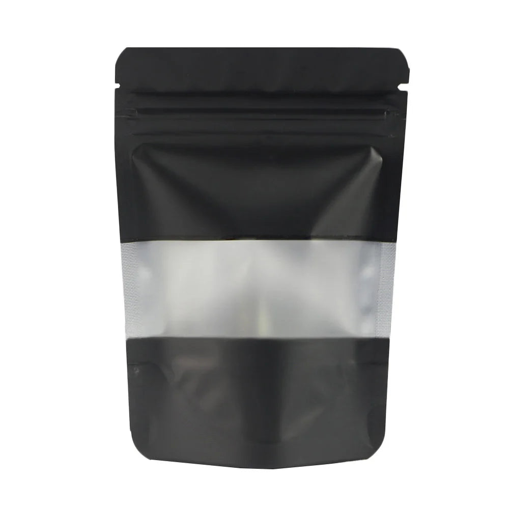 VoluPack Stand Up Reclosable Food Storage Pouches With Clear Window