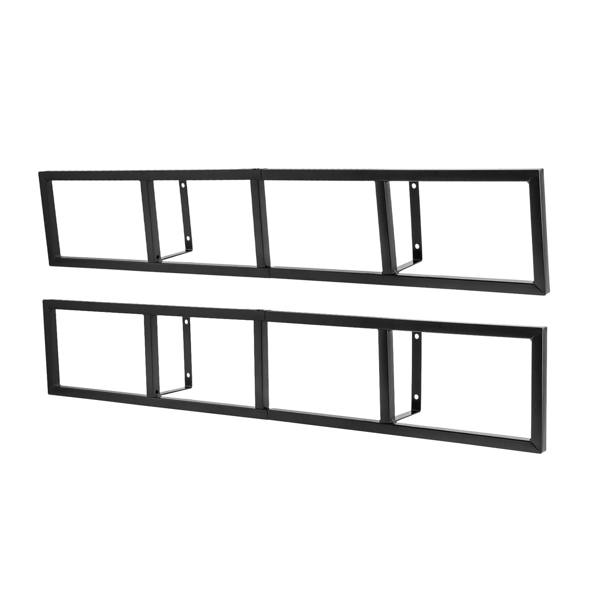 Wall Mounted Metal Media Storage Rack For Cds And Games