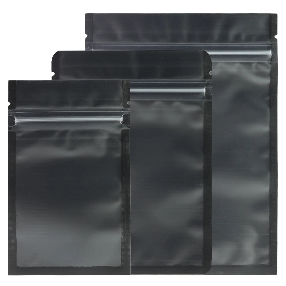 VoluPack Resealable Zip Lock Food Storage Pouches With Frosted Window