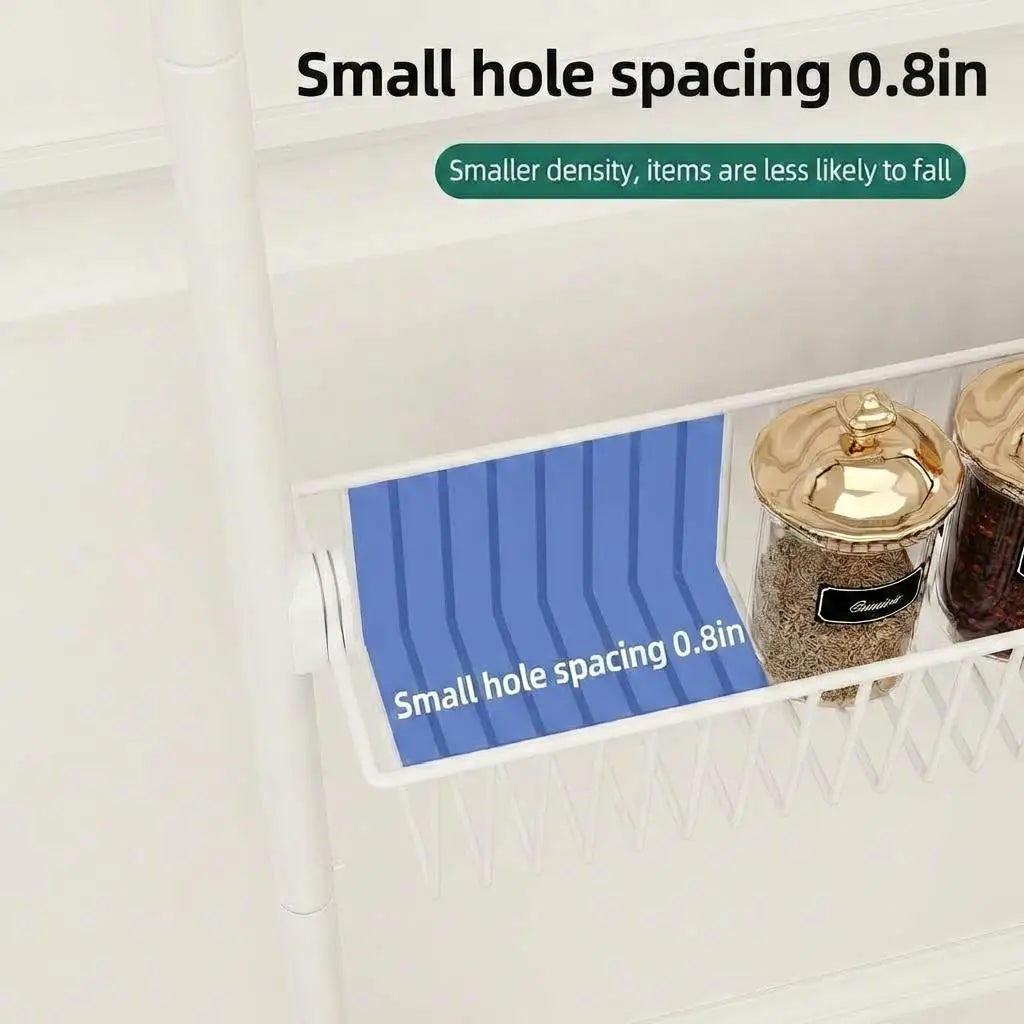 HiMISS Heavy Duty Over The Door Pantry Metal Storage Rack