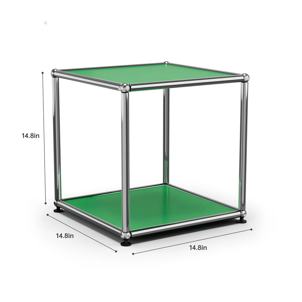 Modern Stainless Steel Storage Cabinet TV Stand Console Organizer