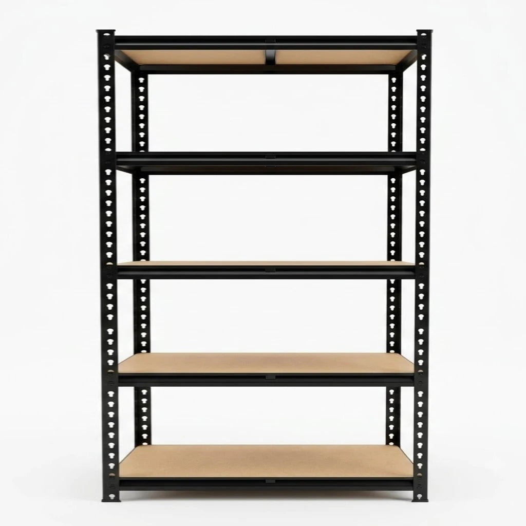 Heavy Duty Five Tier Metal Shelving Storage Rack Organizer