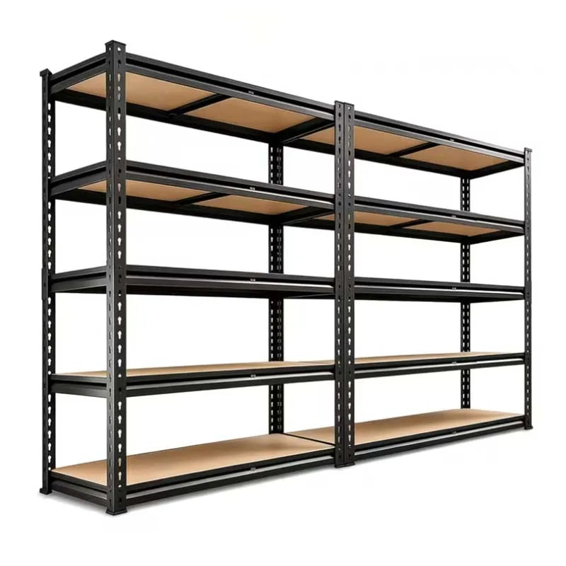 Heavy Duty Five Tier Metal Shelving Storage Rack Organizer